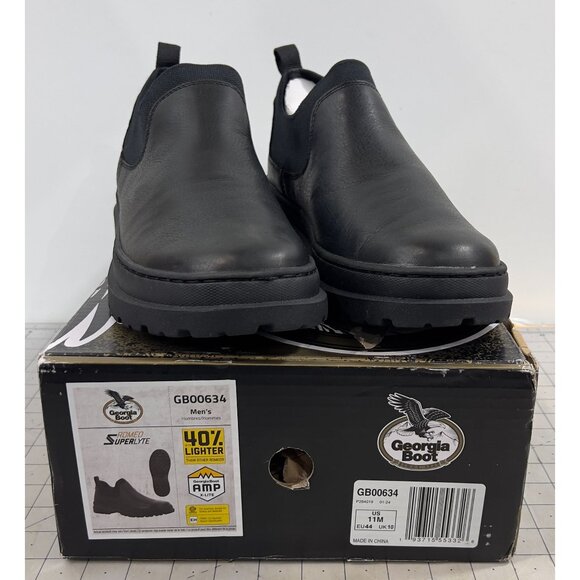 Georgia Boot Other - Georgia Boot Men's Romeo Superlyte Soft Toe 5” Work Boots Black Sz. 11
